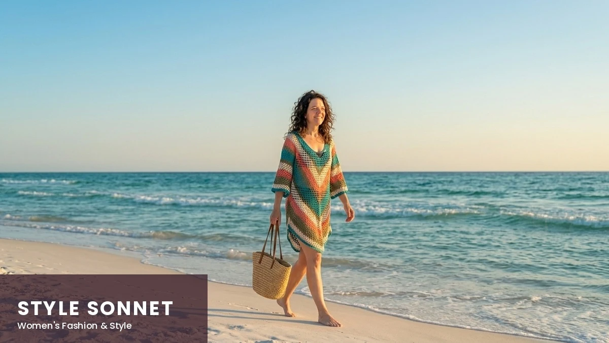 15 Midsize Beach Outfits and Swimwear Coverup Ideas