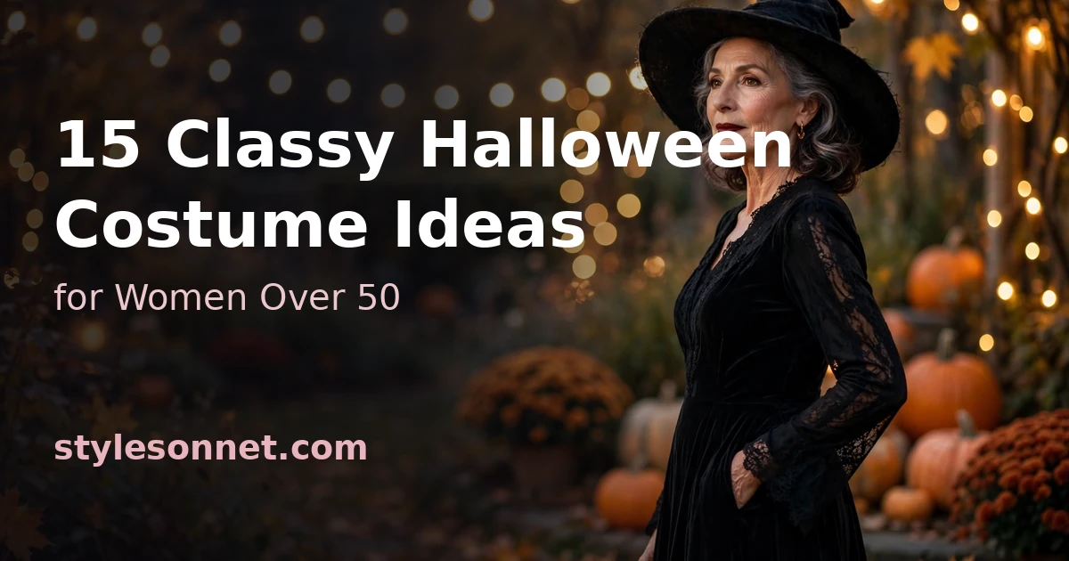15 Classy Halloween Costumes Women Over 50