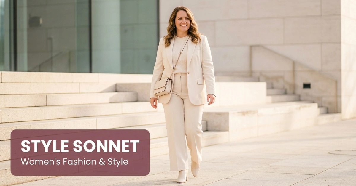15 Midsize Monochrome Outfits for an Elongating Look