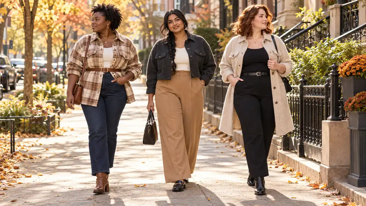 18 Midsize Shacket Outfits That Define Your Shape