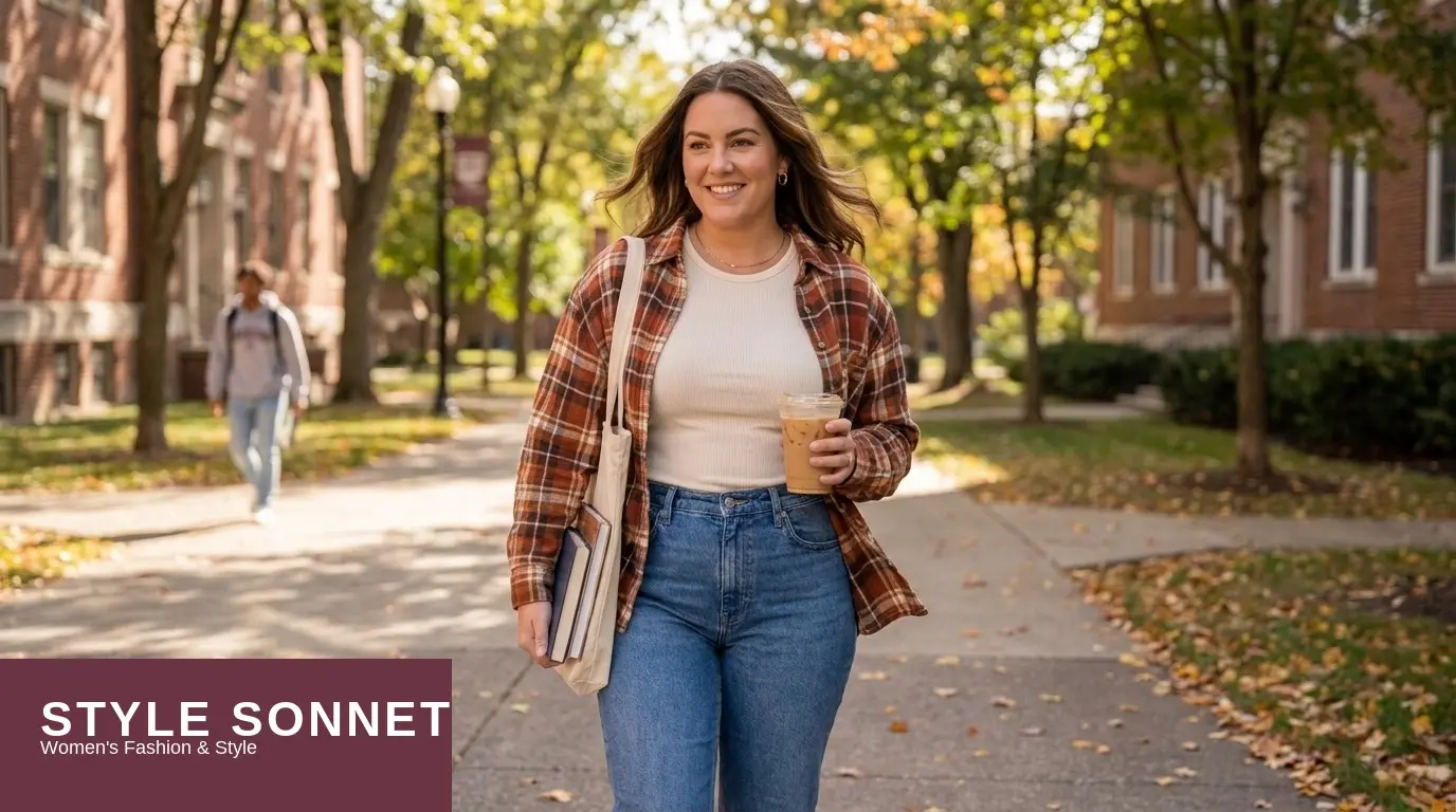23 Midsize Back to School Outfits for Real Fall Campus Days