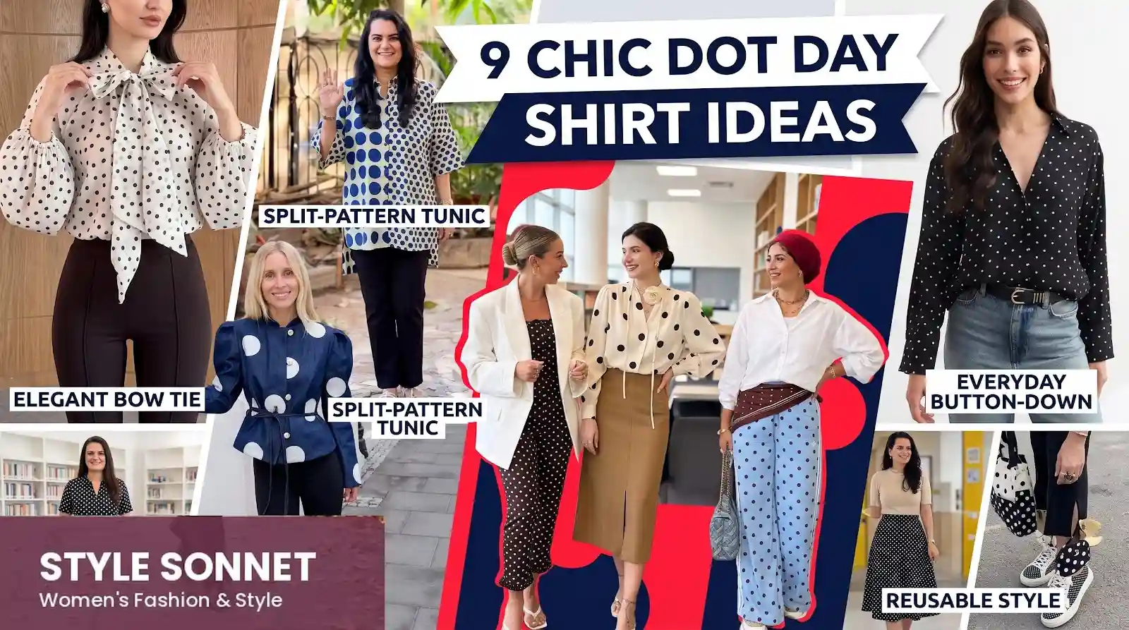 9 Chic Dot Day Shirt Ideas for Teachers You'll Actually Wear Again