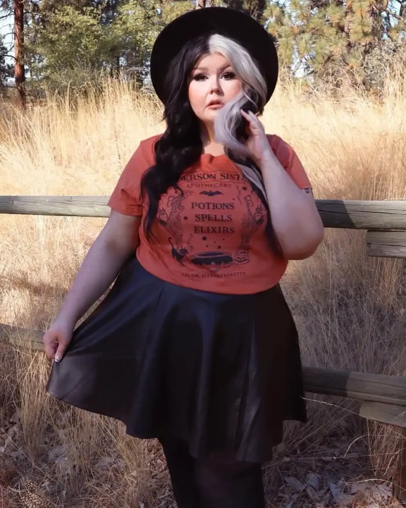 Casual Sanderson Sister Tee With a Witch Hat