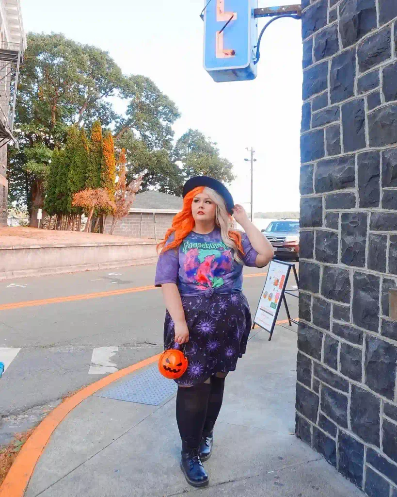 Goosebumps Tee With a Celestial Skirt