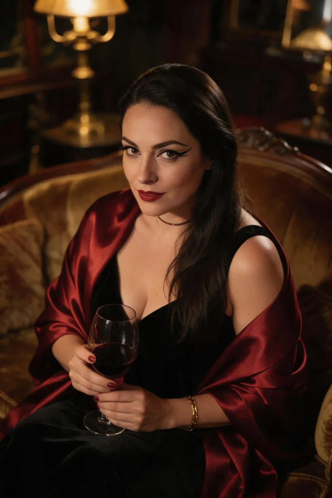 The Red Lip Vamp