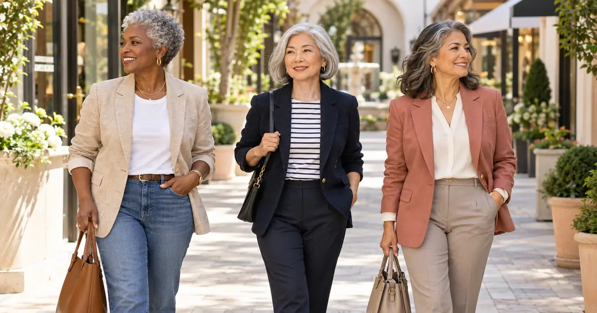 15 Casual Blazer Outfits for Women Over 50